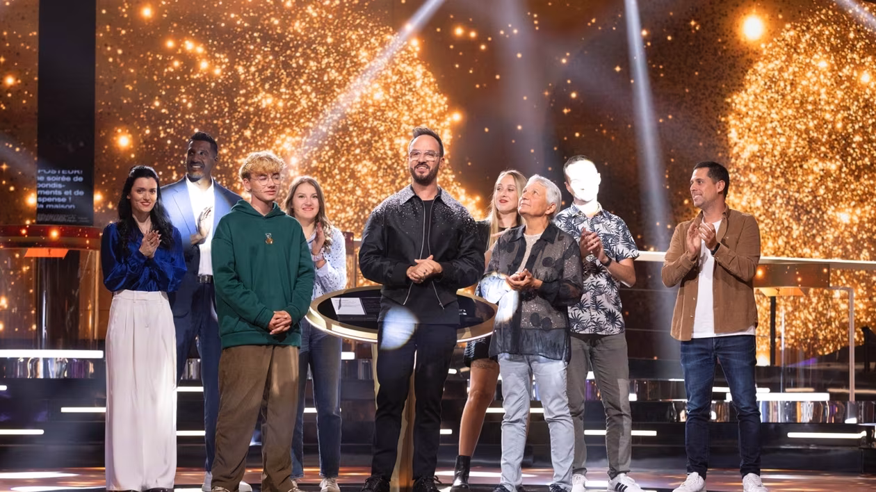 Jarry présente le nouveau jeu "Double Jeu" sur TF1