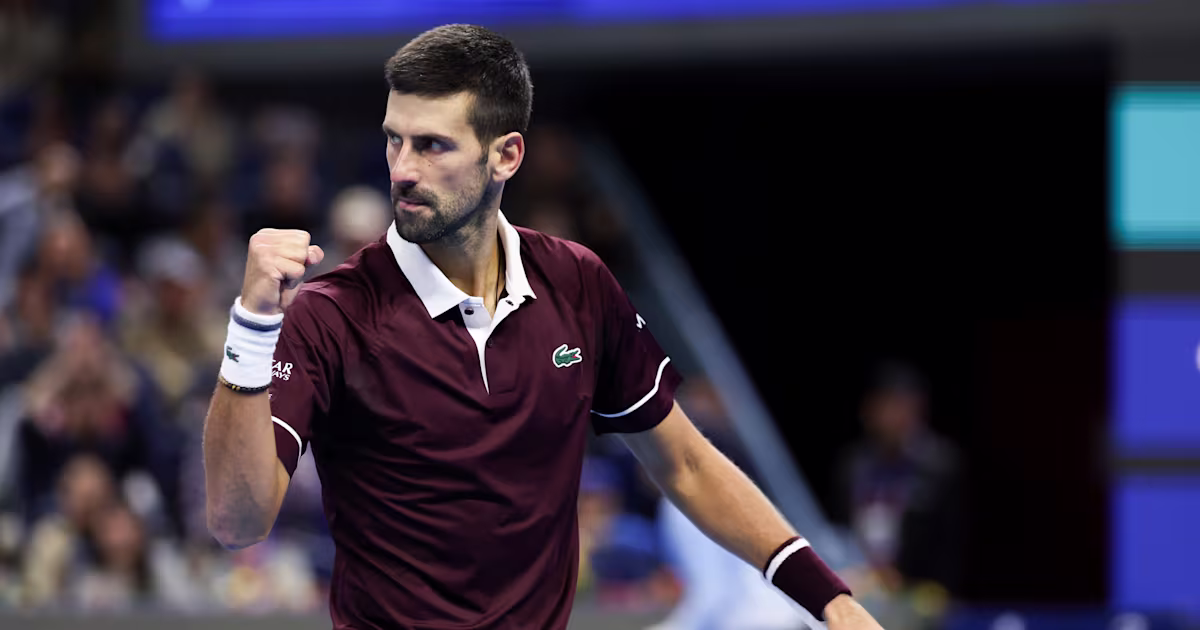 146e finale pour Novak Djokovic après la disqualification de Medvedev